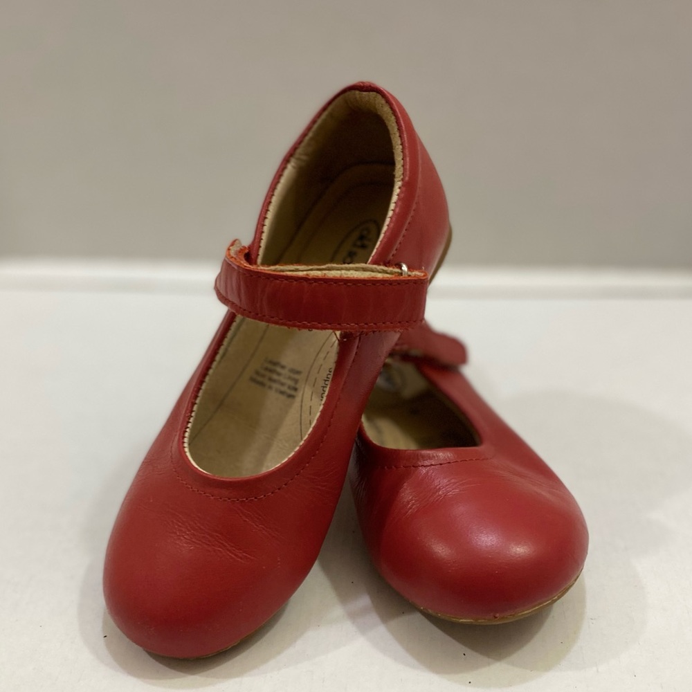 Old Soles Red Leather Mary Jane